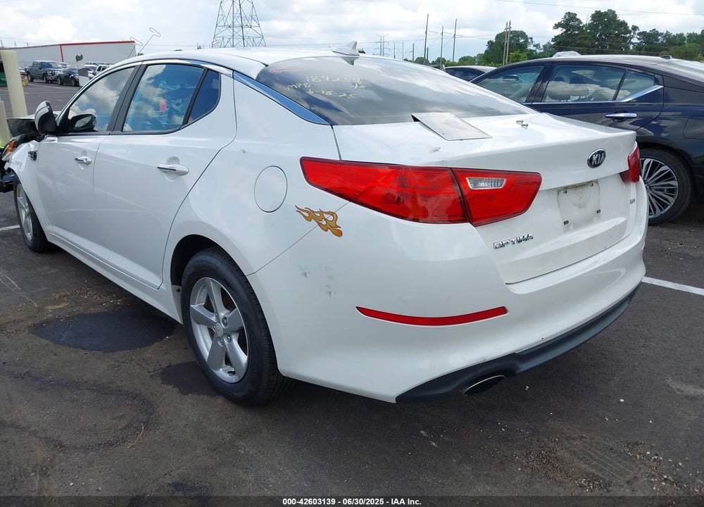 2015 KIA OPTIMA VIN: KNAGM4A79F5663078