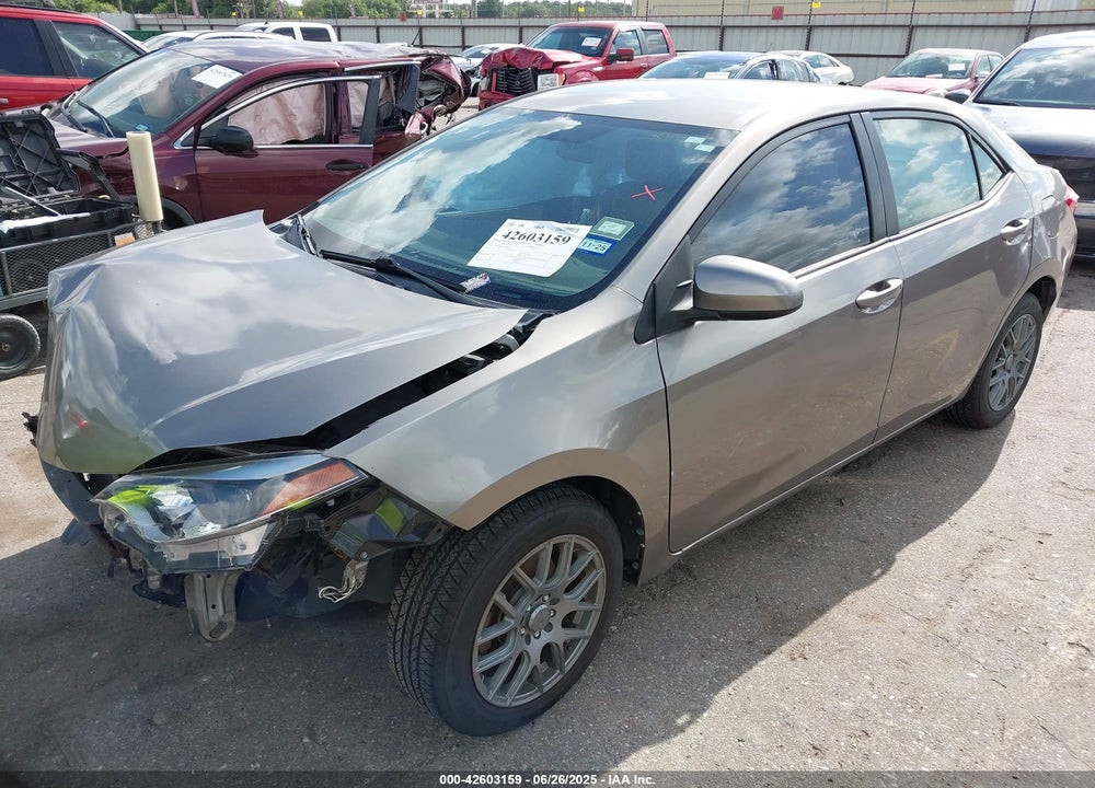 2014 TOYOTA COROLLA LE VIN: 5YFBURHE9EP096628