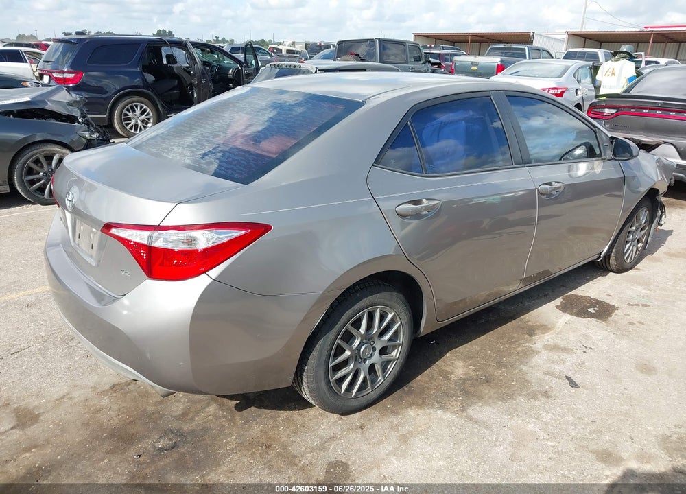 2014 TOYOTA COROLLA LE VIN: 5YFBURHE9EP096628