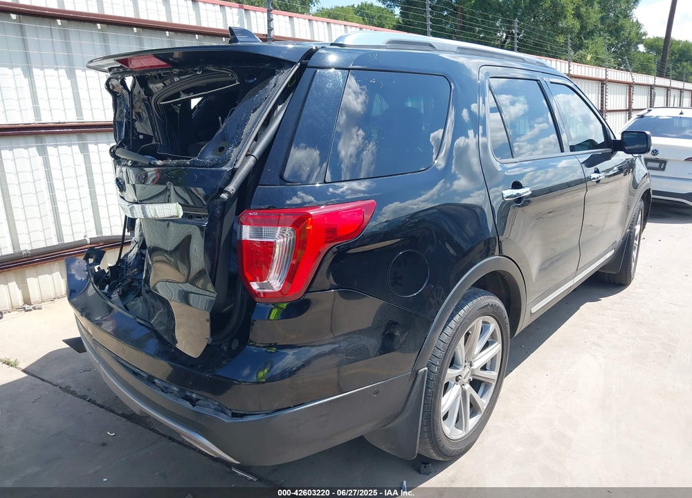 2017 FORD EXPLORER VIN: 1FM5K7F83HGB62628