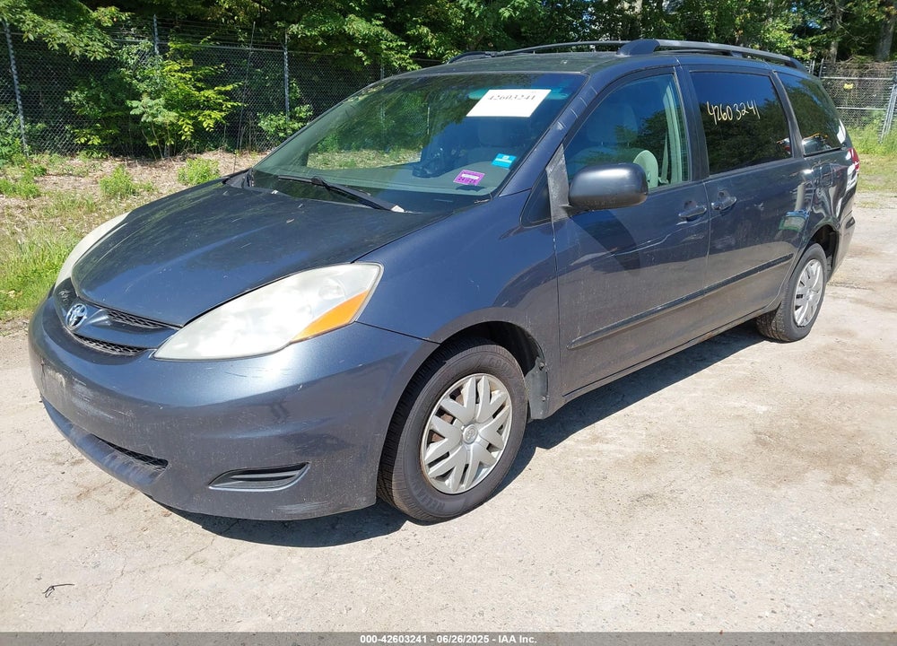2007 TOYOTA SIENNA LE VIN: 5TDZK23C67S015452