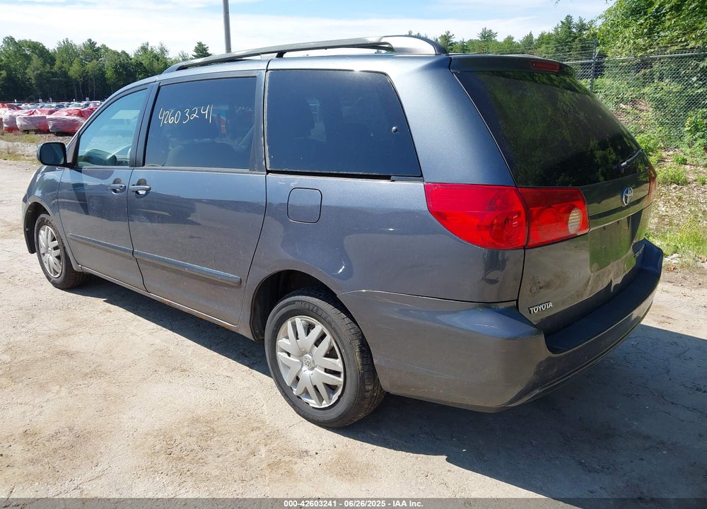 2007 TOYOTA SIENNA LE VIN: 5TDZK23C67S015452