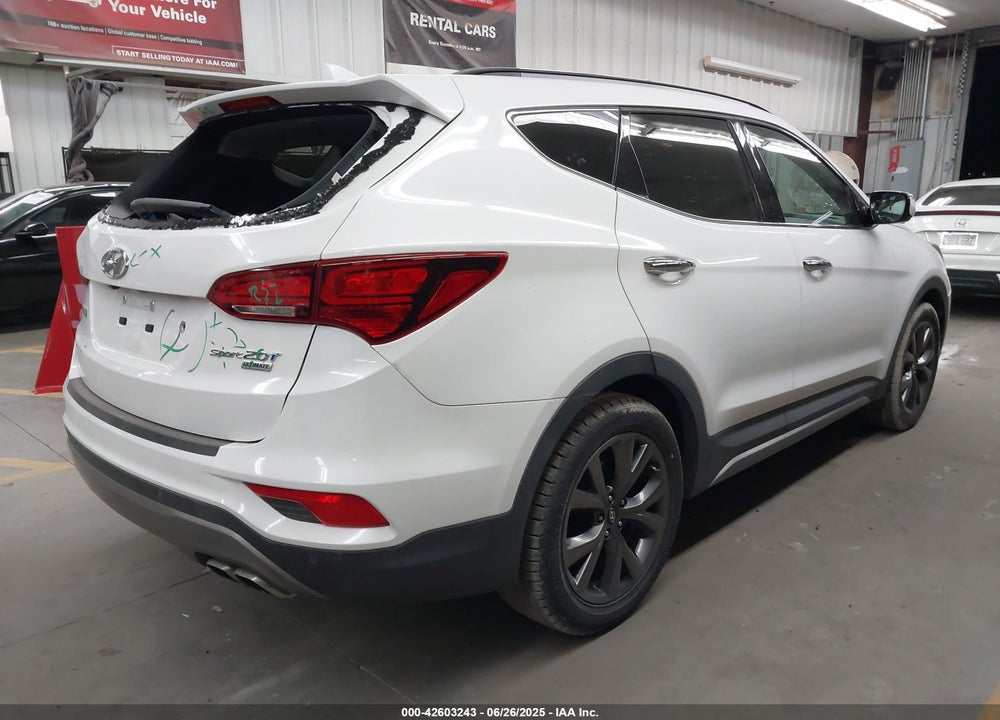 2017 HYUNDAI SANTA FE SPORT VIN: 5NMZW4LA0HH040141