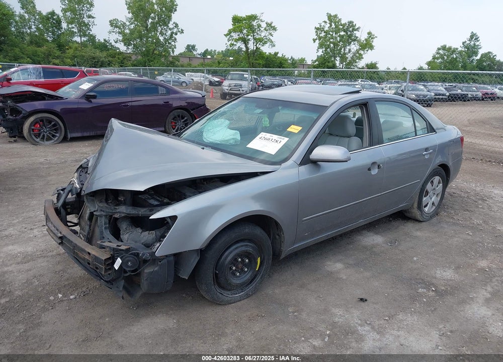 2008 HYUNDAI SONATA VIN: 5NPET46C38H392590