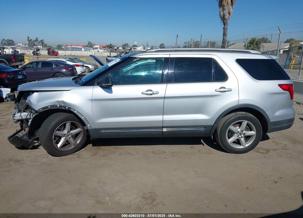 2019 FORD EXPLORER XLT FWD VIN: 1FM5K7D84KGA60538