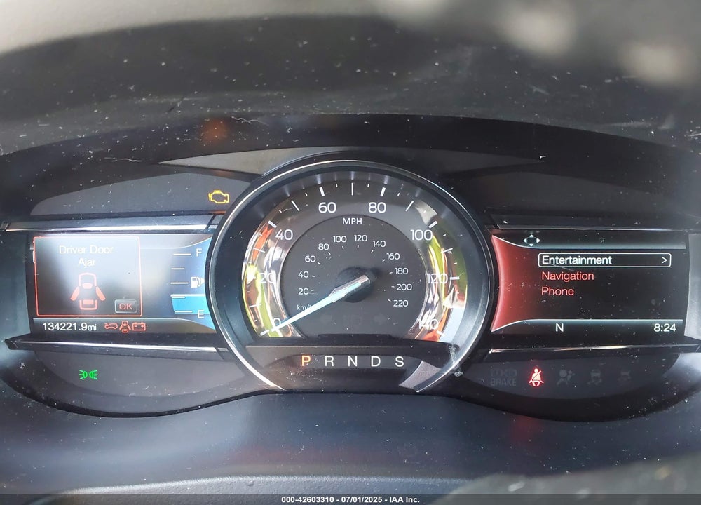 2019 FORD EXPLORER XLT FWD VIN: 1FM5K7D84KGA60538