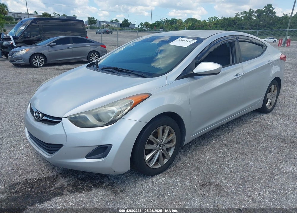 2011 HYUNDAI ELANTRA VIN: KMHDH4AE5BU165951