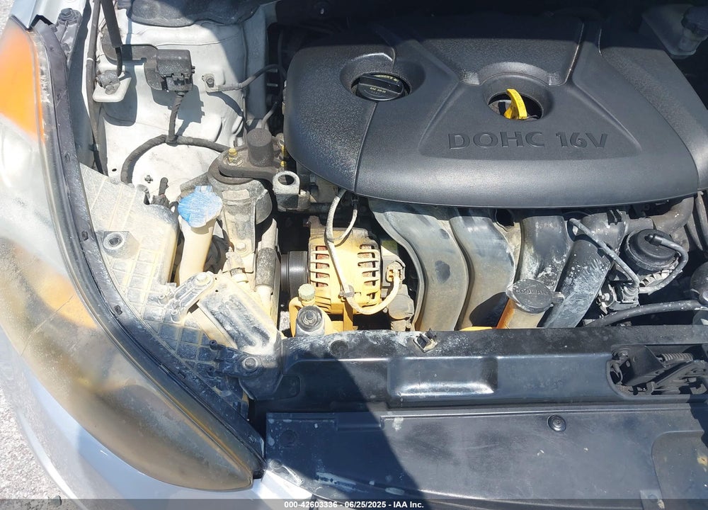 2011 HYUNDAI ELANTRA VIN: KMHDH4AE5BU165951