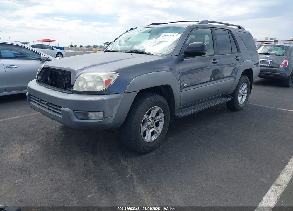 2003 TOYOTA 4RUNNER SR5 V8 VIN: JTEZT14R430005182