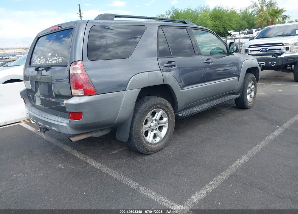 2003 TOYOTA 4RUNNER SR5 V8 VIN: JTEZT14R430005182