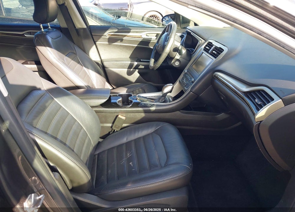 2016 FORD FUSION ENERGI VIN: 3FA6P0PU4GR402991