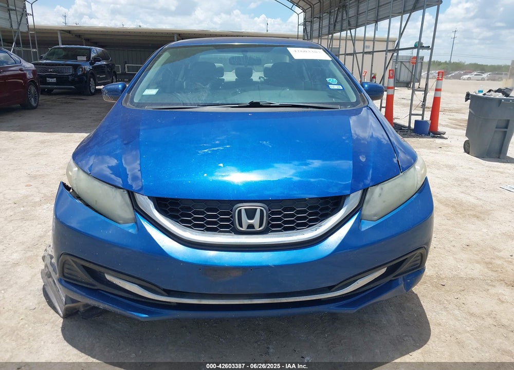 2015 HONDA CIVIC VIN: 19XFB2F51FE075406