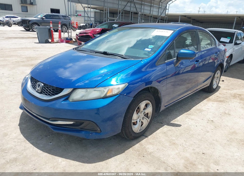 2015 HONDA CIVIC VIN: 19XFB2F51FE075406