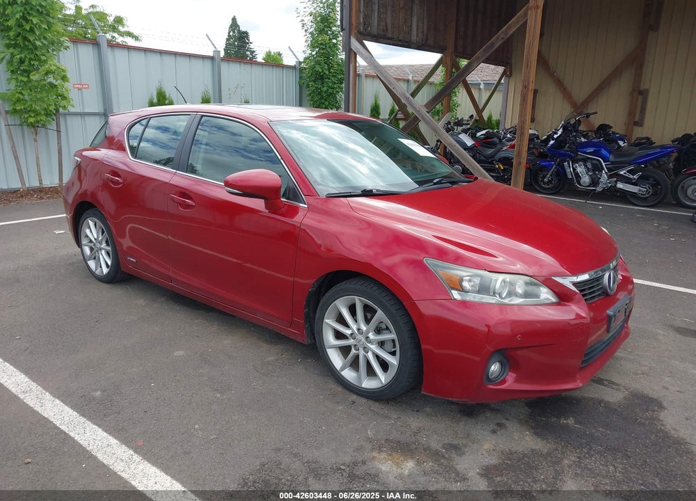 2013 LEXUS CT 200H VIN: JTHKD5BH3D2154918
