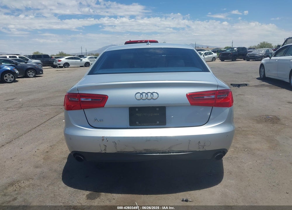 2013 AUDI A6 VIN: WAUDFAFC0DN010430