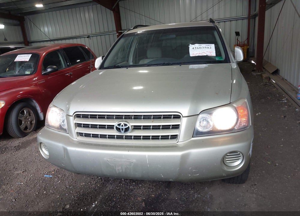 2003 TOYOTA HIGHLANDER VIN: JTEGD21A130059709
