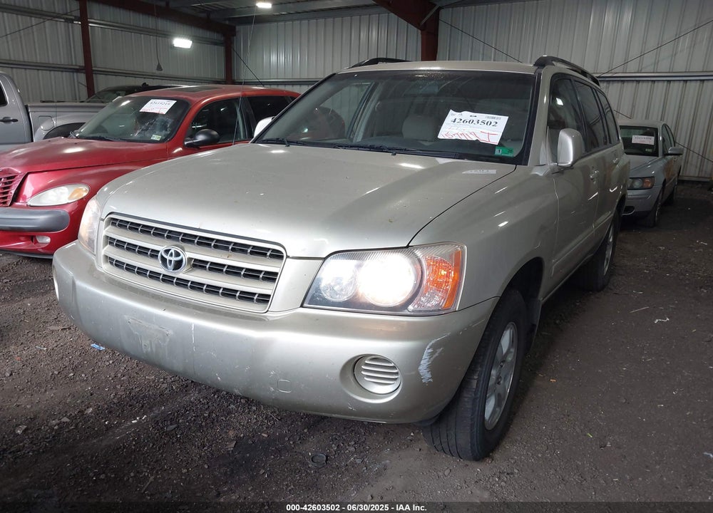 2003 TOYOTA HIGHLANDER VIN: JTEGD21A130059709