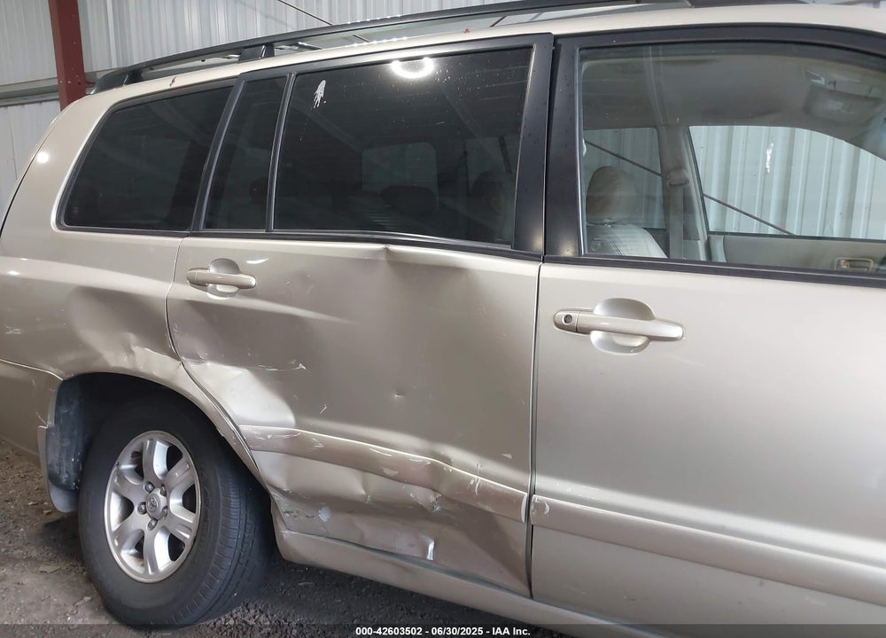 2003 TOYOTA HIGHLANDER VIN: JTEGD21A130059709