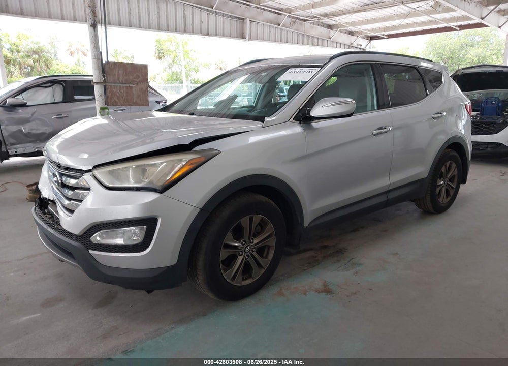 2013 HYUNDAI SANTA FE VIN: 5XYZU3LB1DG062498