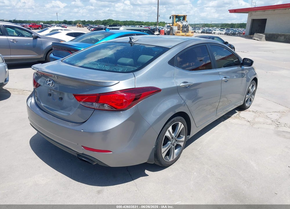 2014 HYUNDAI ELANTRA SPORT VIN: KMHDH4AH0EU171400