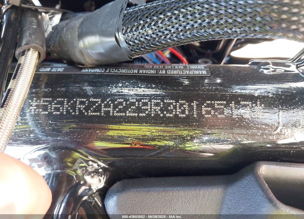 2024 INDIAN MOTORCYCLE CO. FTR VIN: 56KRZA229R3016513