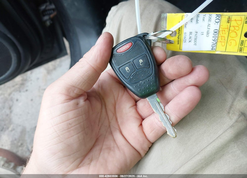 2015 JEEP PATRIOT VIN: 1C4NJRBB6FD202901