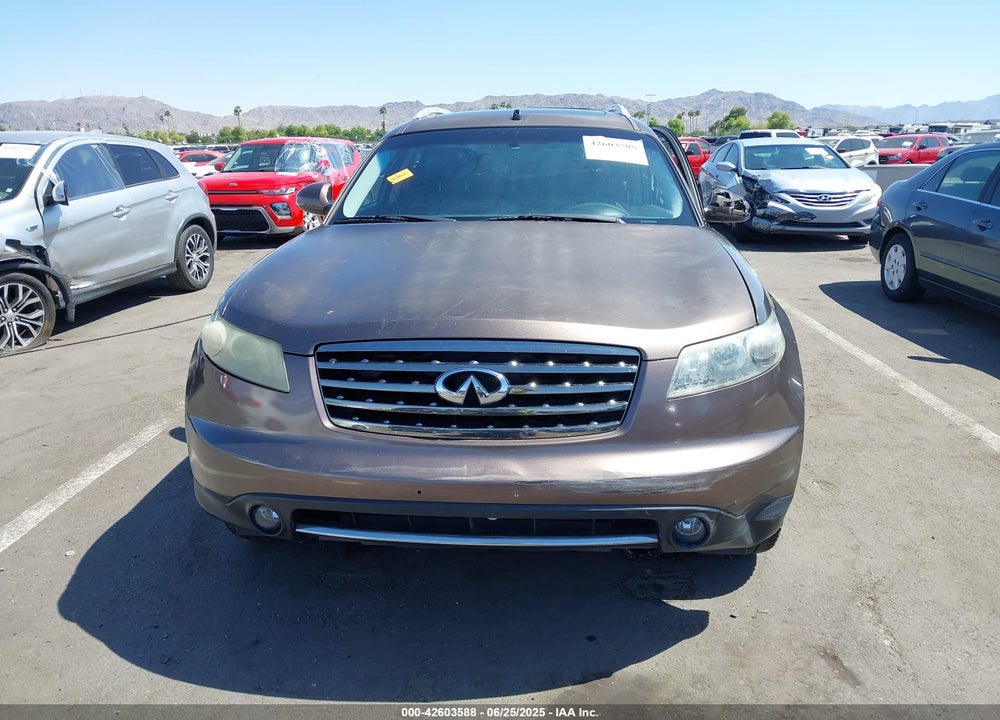 2008 INFINITI FX35 VIN: JNRAS08U18X104201