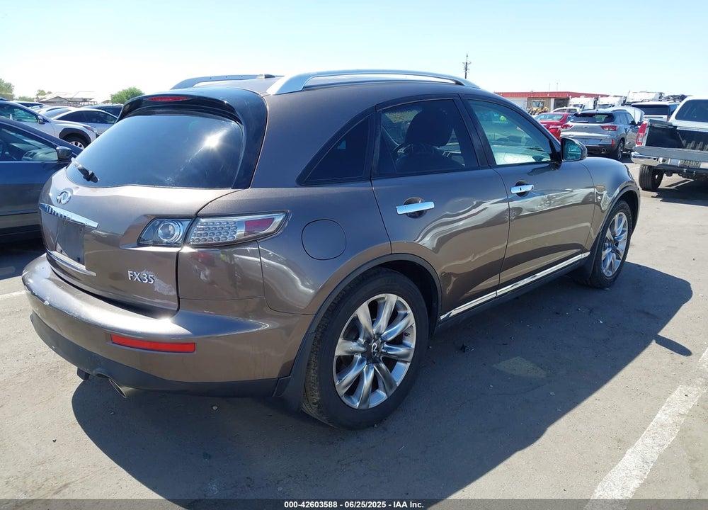 2008 INFINITI FX35 VIN: JNRAS08U18X104201