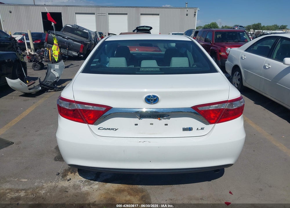 2017 TOYOTA CAMRY HYBRID LE VIN: 4T1BD1FK1HU226219