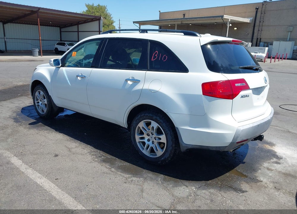 2009 ACURA MDX VIN: 2HNYD28449H500644