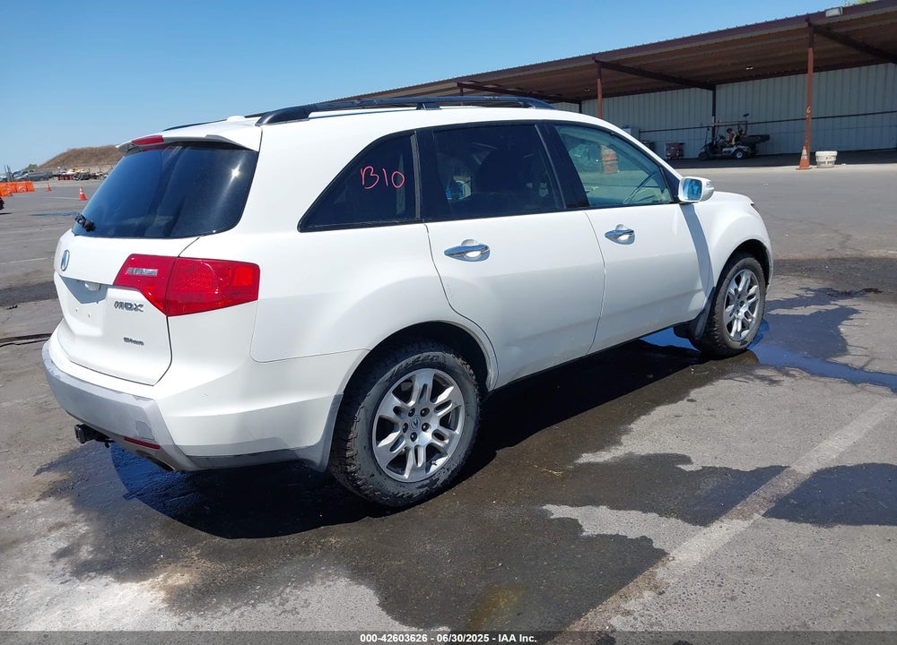 2009 ACURA MDX VIN: 2HNYD28449H500644