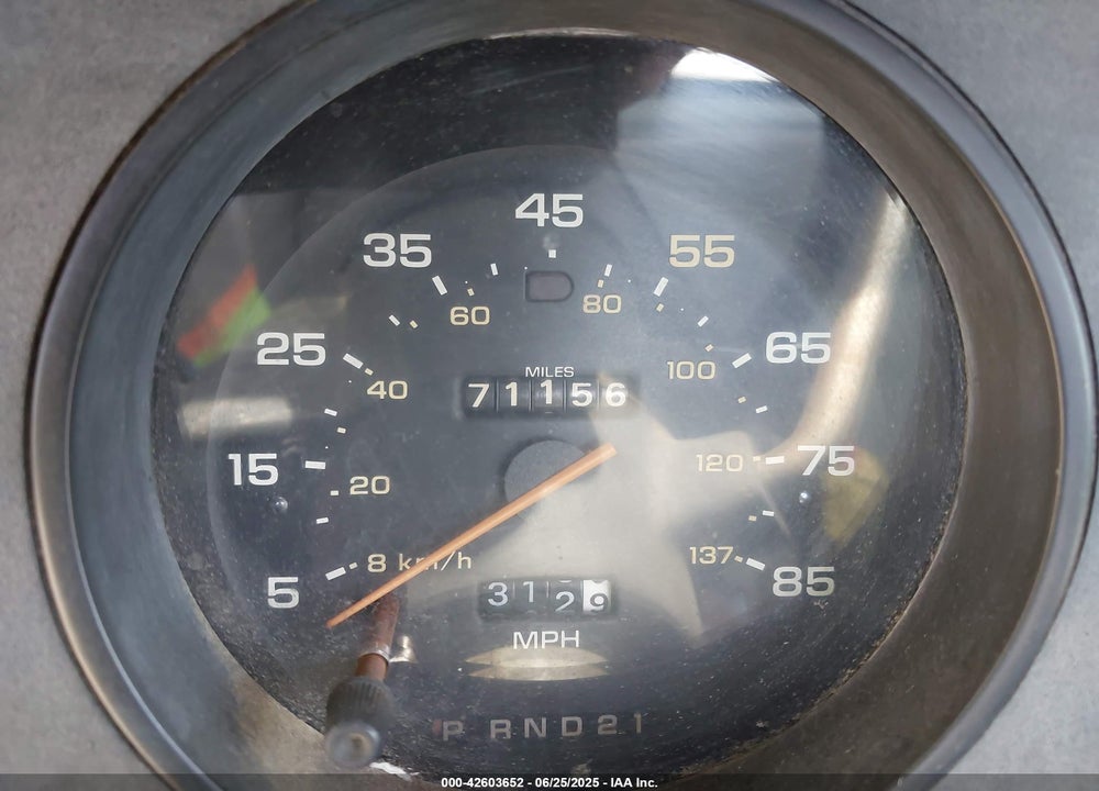 1989 DODGE D-SERIES D150 VIN: 1B7HE16Y0KS184189