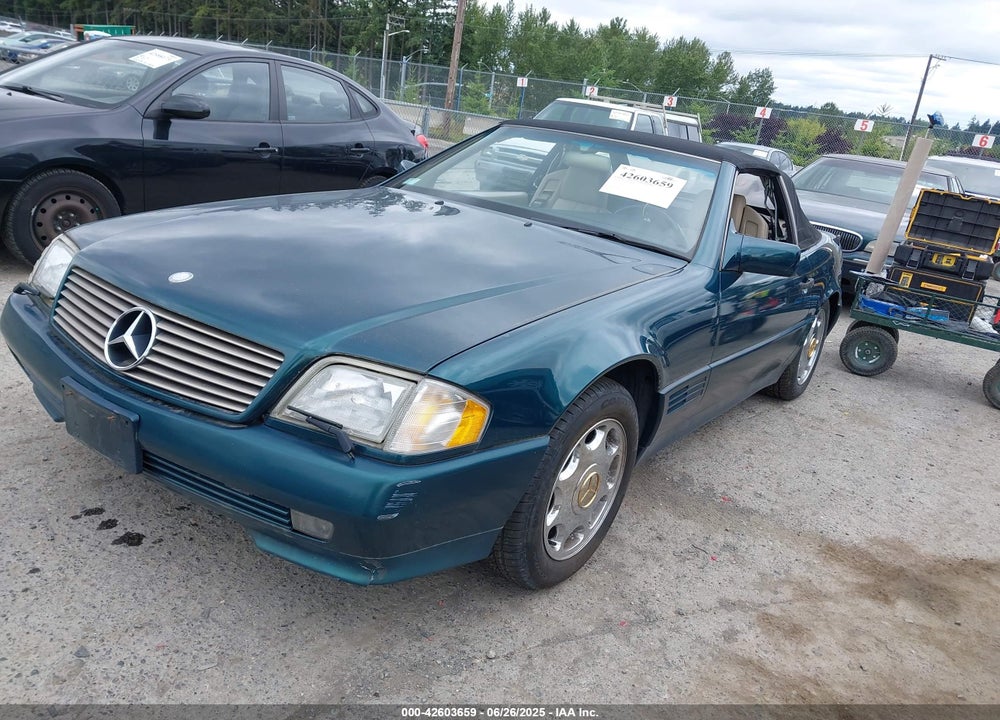 1994 MERCEDES-BENZ SL 500 VIN: WDBFA67E0RF096376