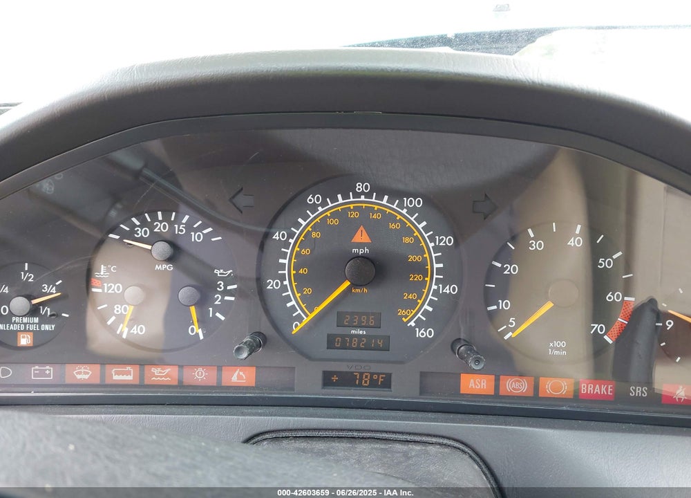 1994 MERCEDES-BENZ SL 500 VIN: WDBFA67E0RF096376