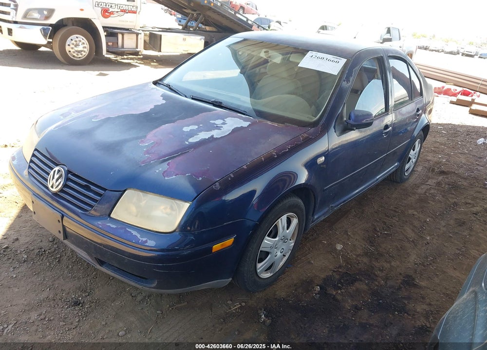 2001 VOLKSWAGEN JETTA GLS VIN: 3VWSS29M31M046616