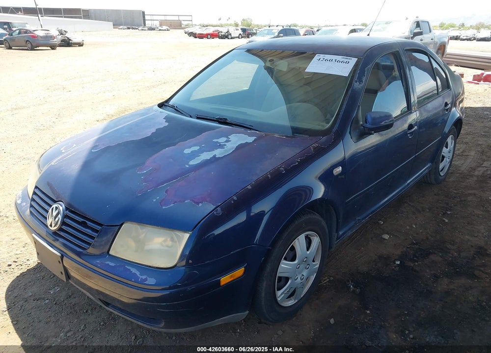 2001 VOLKSWAGEN JETTA GLS VIN: 3VWSS29M31M046616