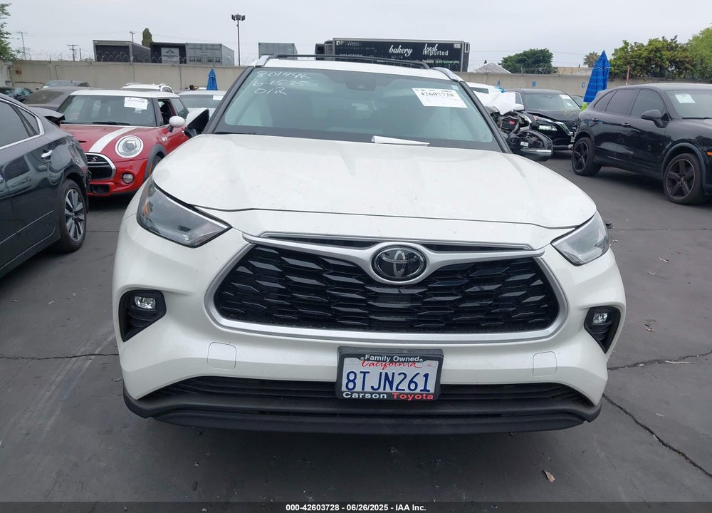 2021 TOYOTA HIGHLANDER XLE VIN: 5TDHZRAH9MS515101