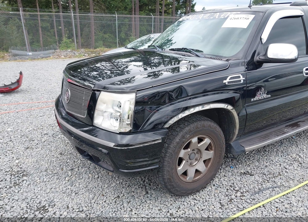 2002 CADILLAC ESCALADE STANDARD VIN: 1GYEK63N32R138893