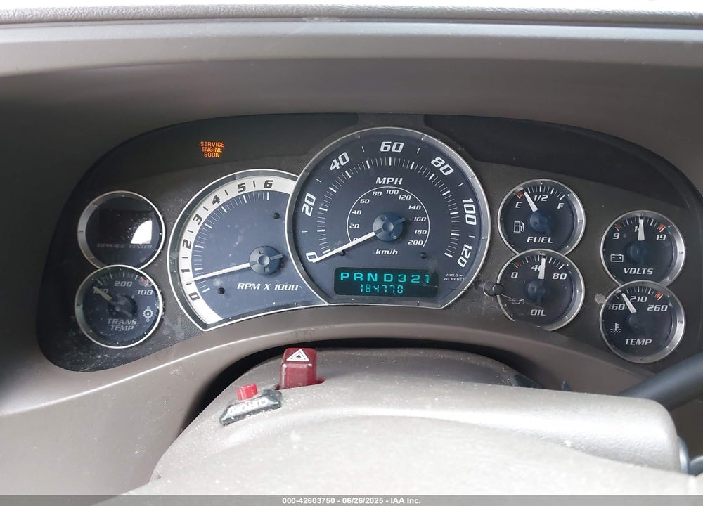 2002 CADILLAC ESCALADE STANDARD VIN: 1GYEK63N32R138893
