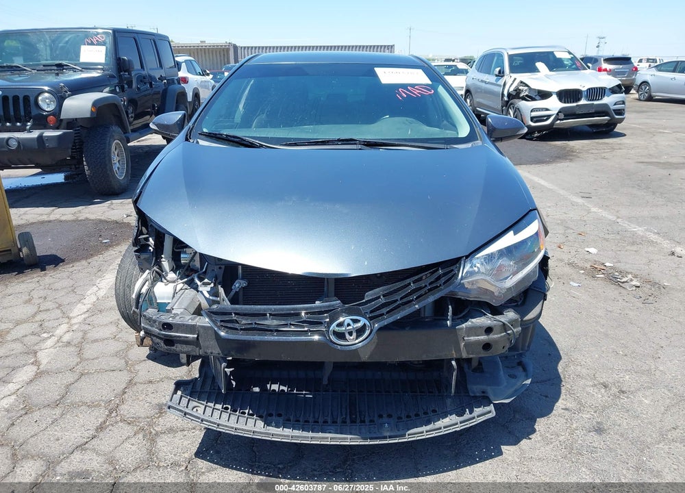 2016 TOYOTA COROLLA VIN: 5YFBURHEXGP379722