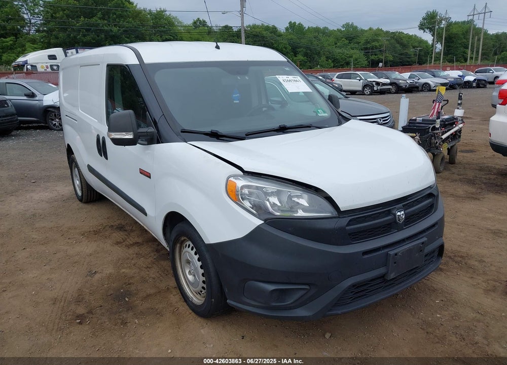 2016 RAM PROMASTER CITY TRADESMAN VIN: ZFBERFAT7G6B23234