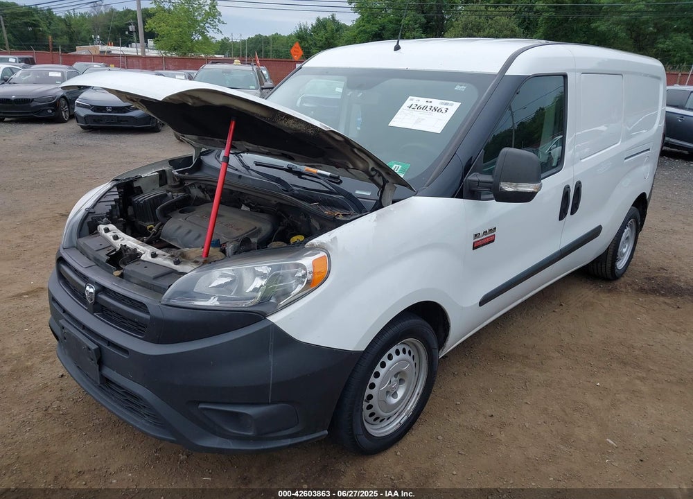 2016 RAM PROMASTER CITY TRADESMAN VIN: ZFBERFAT7G6B23234