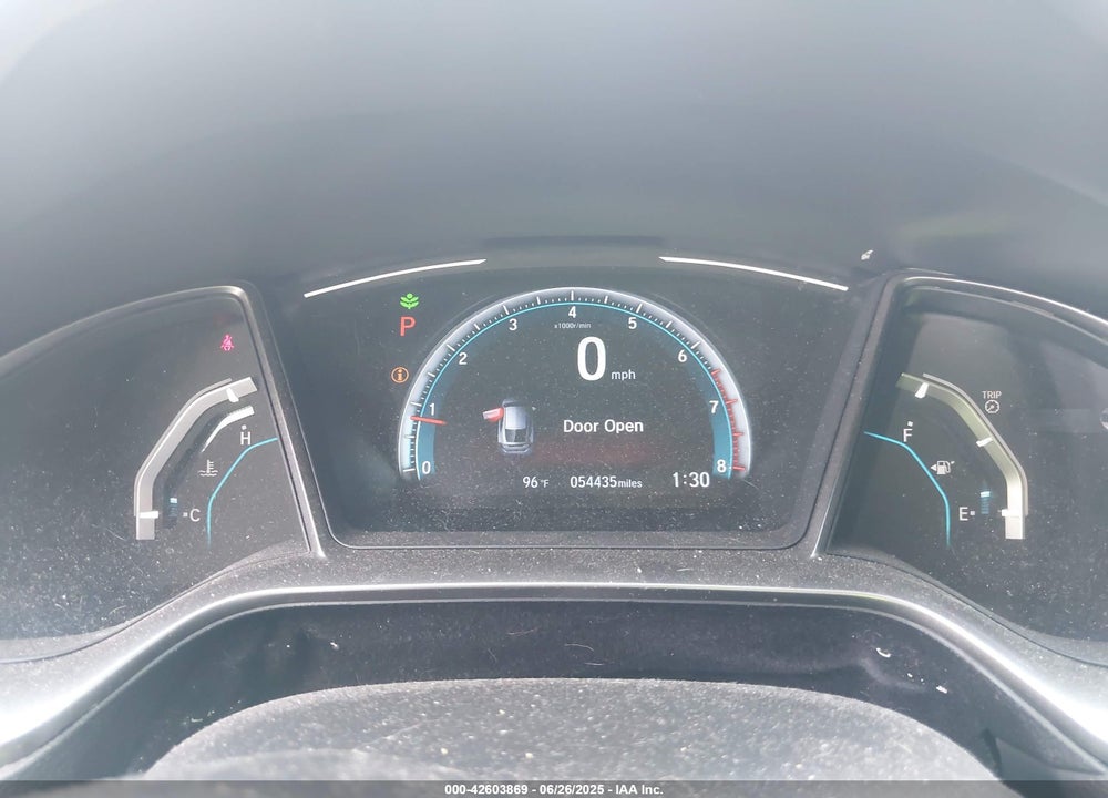 2020 HONDA CIVIC VIN: SHHFK7H6XLU410783