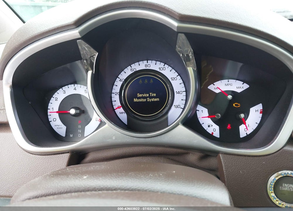 2011 CADILLAC SRX VIN: 3GYFNDEYXBS526353
