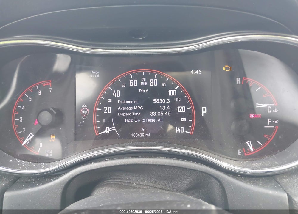 2014 DODGE DURANGO VIN: 1C4RDJDG0EC310406