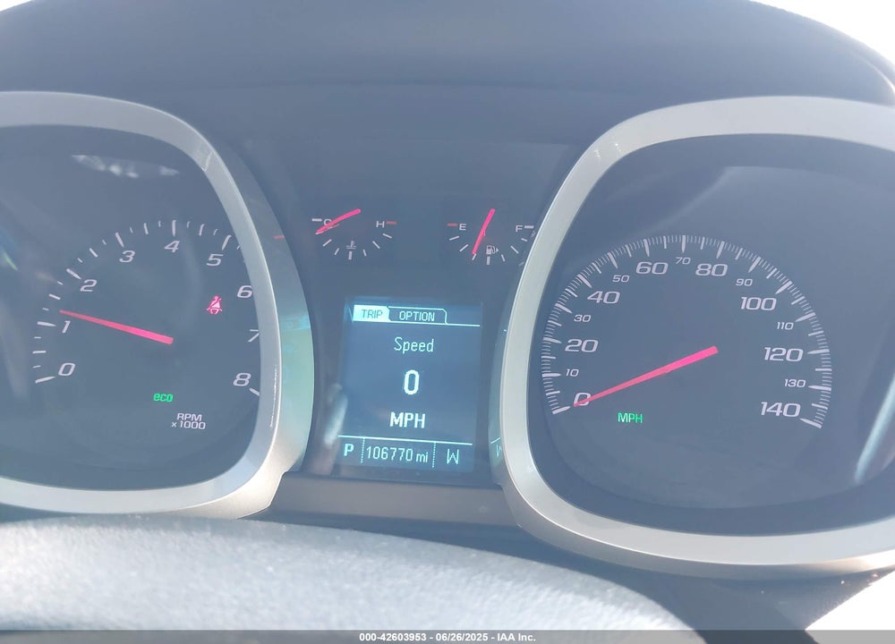 2013 CHEVROLET EQUINOX VIN: 2GNALPEK9D6356529