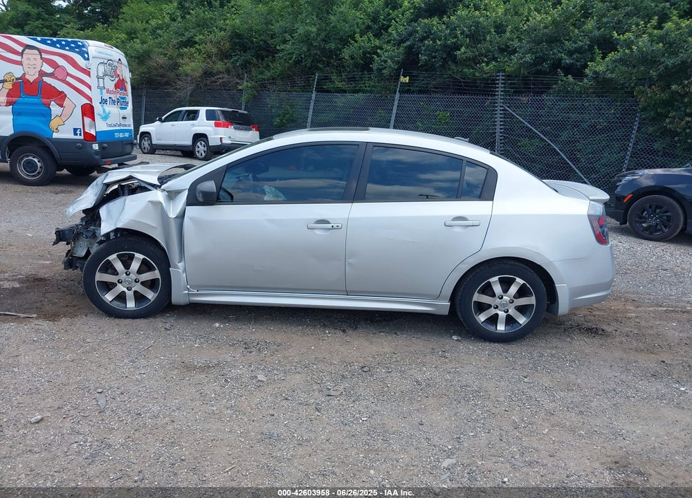 2012 NISSAN SENTRA VIN: 3N1AB6AP5CL779533