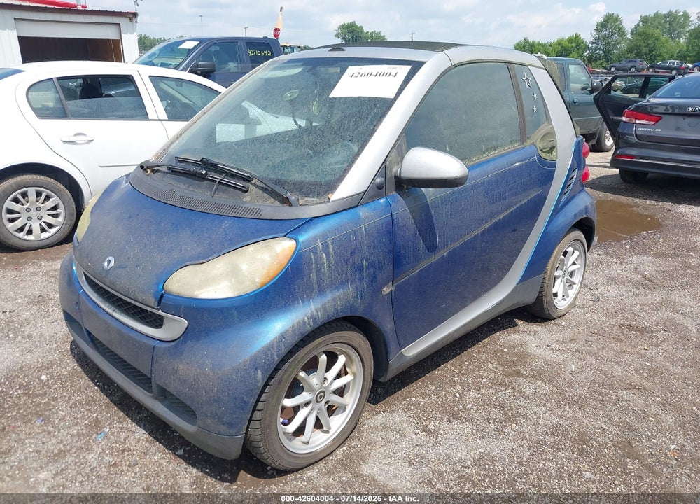 2008 SMART FORTWO VIN: WMEEK31X88K083563