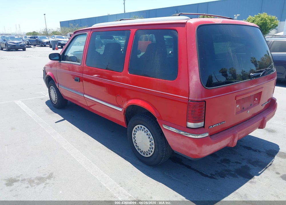 1993 PLYMOUTH VOYAGER SE VIN: 2P4GH4535PR149419