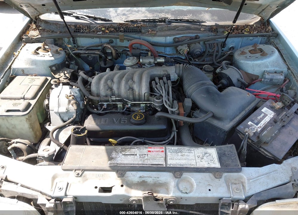 1986 FORD TAURUS VIN: 1FABP29U2GA123573
